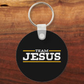 Team Jesus Christus christlich-katholisch-orthodox Schlüsselanhänger (Vorderseite)