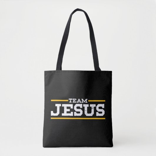 Team Jesus Christus christlich-katholisch-orthodox Tasche (Vorderseite)
