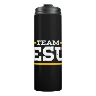 Team Jesus Christus christlich-katholisch-orthodox Thermosbecher