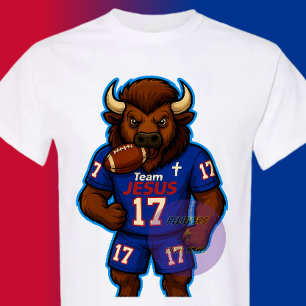 Team JESUS Football 17 - Christlich T-Shirt