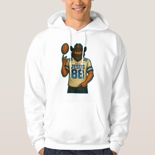 Team JESUS Football 88 - Christian Hoodie (Vorderseite)