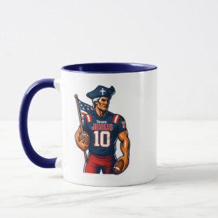 Team JESUS Fußball 10 - Christlich Tasse