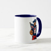 Team JESUS Fußball 10 - Christlich Tasse (VorderseiteRechts)