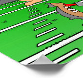 Team Jesus (Fußball) Poster (Ecke)