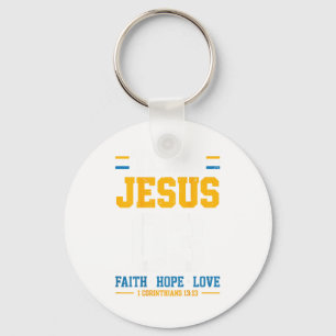 Team Jesus Glaube Hoffnung Liebe passende Familie  Schlüsselanhänger