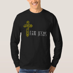 Team Jesus glaubt Gott Retro Männer Frauen Kinder T-Shirt