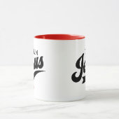 Team Jesus Individuelle Name Tasse (Zentrum)