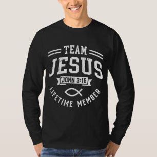 Team Jesus John 316 Lebenszeit Christlich T-Shirt