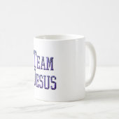 Team Jesus Kaffeetasse (VorderseiteRechts)