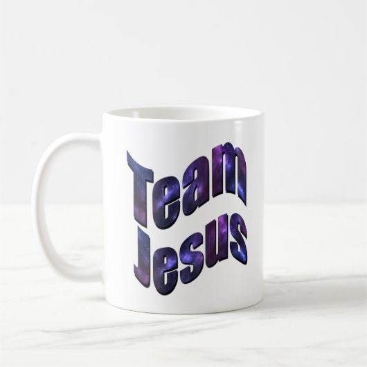 Team-Jesus-Logo Kaffeetasse (Links)