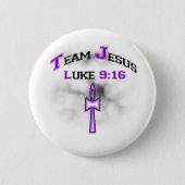 Team Jesus Luke 916 Button (Vorderseite)