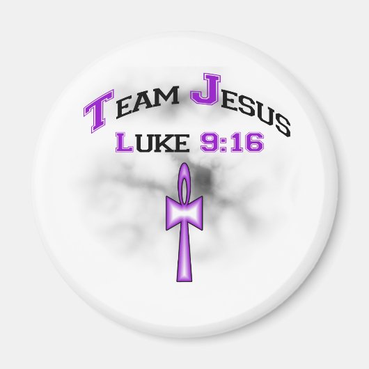 Team Jesus Luke 916 Magnet (Vorne)