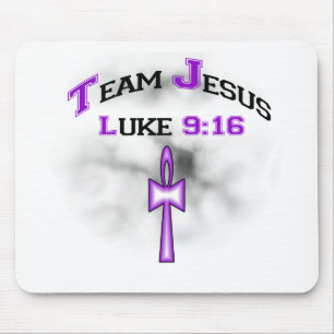 Team Jesus Luke 916 Mousepad