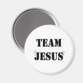 Team Jesus Magnet (Vorderseite/Rückseite)