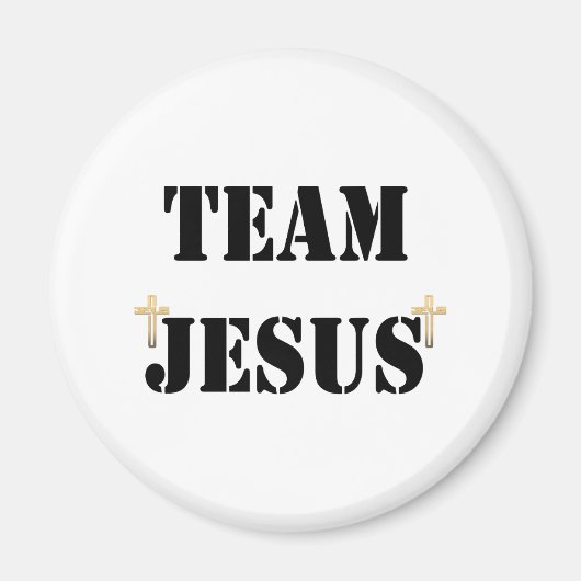 Team Jesus Magnet (Vorne)