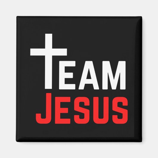 Team Jesus Magnet (Vorne)