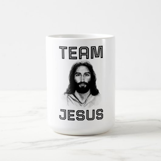 Team Jesus Morphing Tasse (Zentrum)