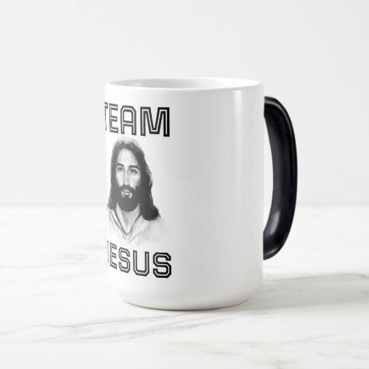 Team Jesus Morphing Tasse (VorderseiteRechts)