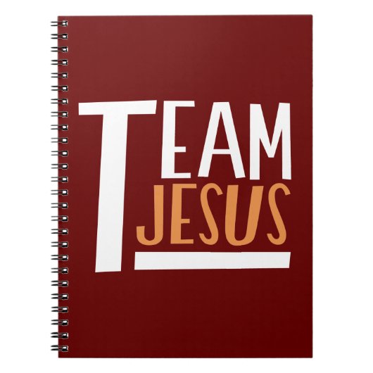 Team Jesus Notizblock (Vorderseite)