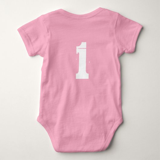 Team Jesus Onsie Baby Strampler (Rückseite)