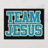 Team Jesus Postkarte (Vorderseite)