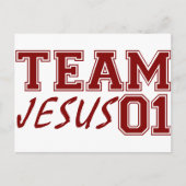 Team Jesus Postkarte (Vorderseite)