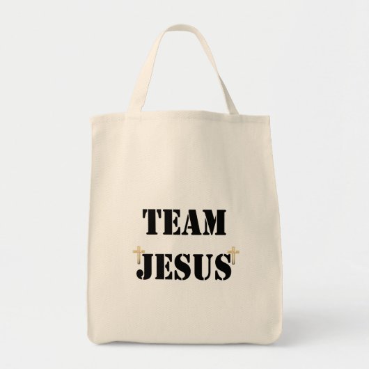 Team Jesus Tragetasche (Vorne)
