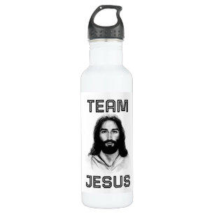 Team Jesus Wasserflasche Edelstahlflasche