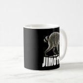 Team Jimothy Viraler Waschbär Lustig Kaffeetasse (VorderseiteRechts)