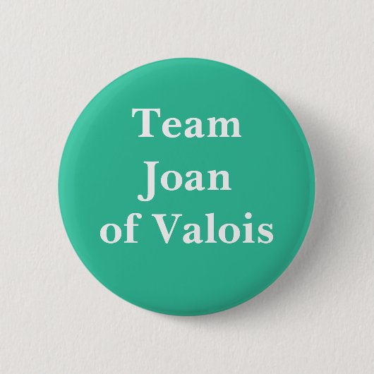 Team Joan von Valois Button (Vorderseite)