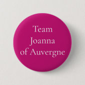 Team Joanne von Auvergne Button (Vorderseite)