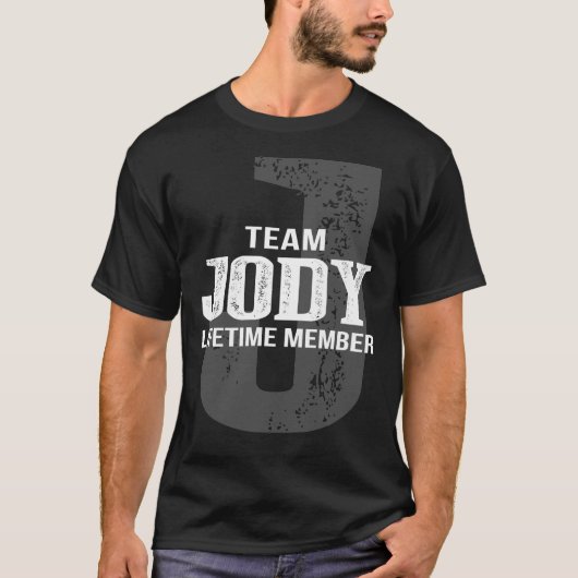 Team JODY Lifetime Mitglied T-Shirt (Vorderseite)