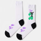 Team Jojo Socks Socken (Linkes Detail)
