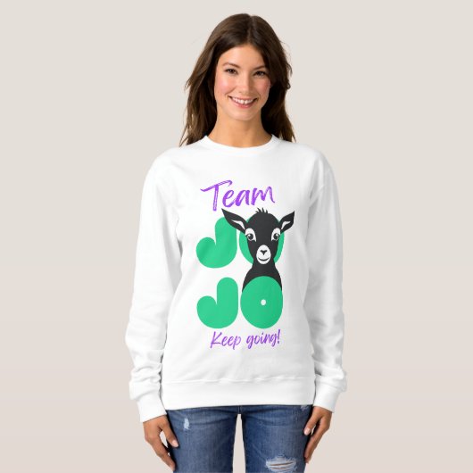 Team Jojo Sweatshirt - Frauen (Vorne ganz)