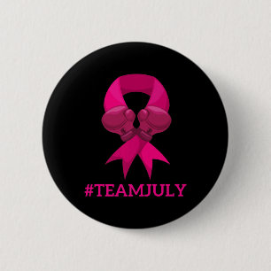 TEAM JULI Brustkrebs - Premium-T - Shirt Button