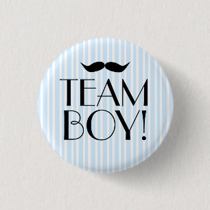 Team Junge-Baby Dusche Button