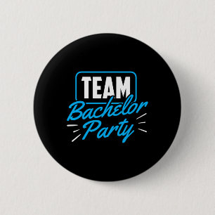 Team Junggesellenabschied Braut Bräutigam 1  Button