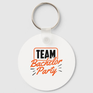 Team Junggesellenabschied Braut Bräutigam 3  Schlüsselanhänger
