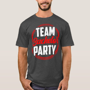 Team Junggesellenabschied Braut Bräutigam  T-Shirt