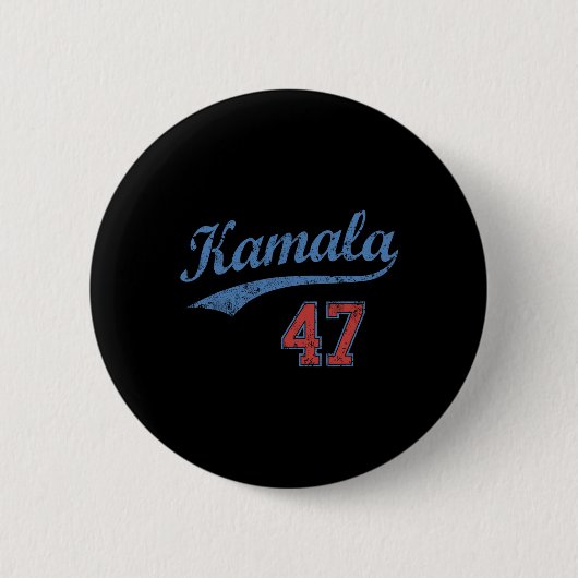 Team Kamala 47 Vintag Button (Vorderseite)