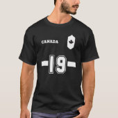 Team Kanada 19 Lüfter T-Shirt (Vorderseite)