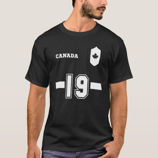 Team Kanada 19 Lüfter T-Shirt (Vorderseite)