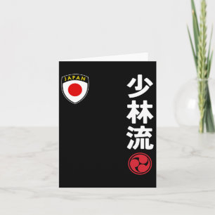 Team Karate Shorin Ryu Japan-Flagge japanische Kam Karte