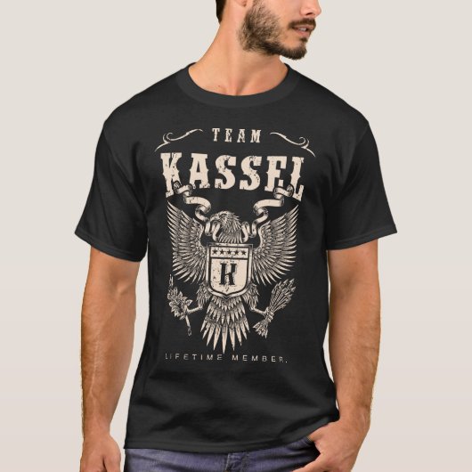 TEAM KASSEL Lifetime Member. T-Shirt (Vorderseite)