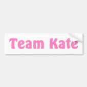 Team Kate Autoaufkleber (Vorne)