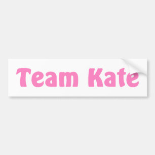 Team Kate Autoaufkleber