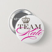 Team Kate | die königliche Hochzeit Button (Vorne & Hinten)