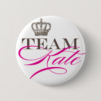 Team Kate | die königliche Hochzeit Button