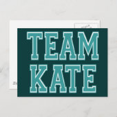 Team Kate Postkarte (Vorne/Hinten)