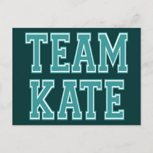 Team Kate Postkarte